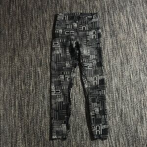 Lululemon Wunder Train Legging High Rise Tight 25" Spellout Lululemon Ombre Sz 6